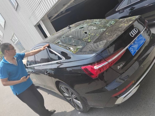 中國大地保險快速應(yīng)對北京冰雹突襲，高效理賠護航客戶安全